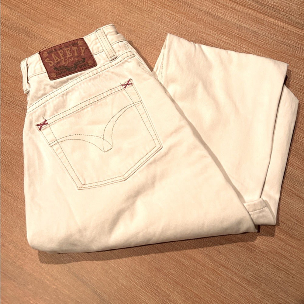 White Denim Pants - Size 30